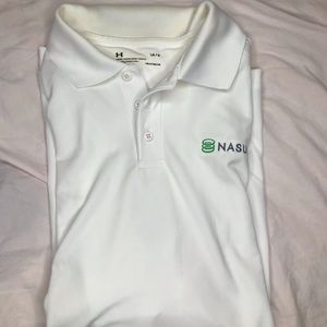 NWOT Under Armour x Nasuni athletic polo